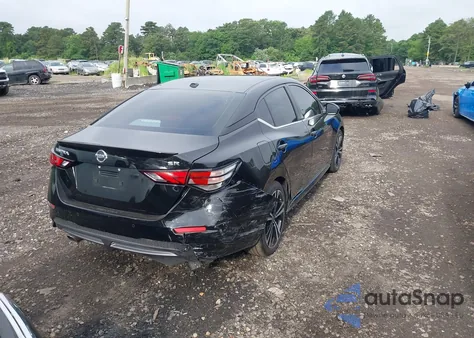 2021 Nissan Sentra Sr Xtronic Cvt из США, поврежденный, VIN 3N1AB8DV5MY252134